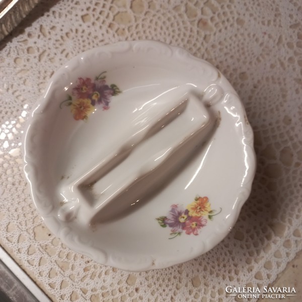 Table porcelain - Czech? -Salt rack