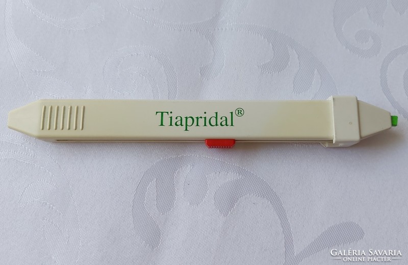 Szövegkiemelő ceruza Tiapridal felirattal a 90-es évekből