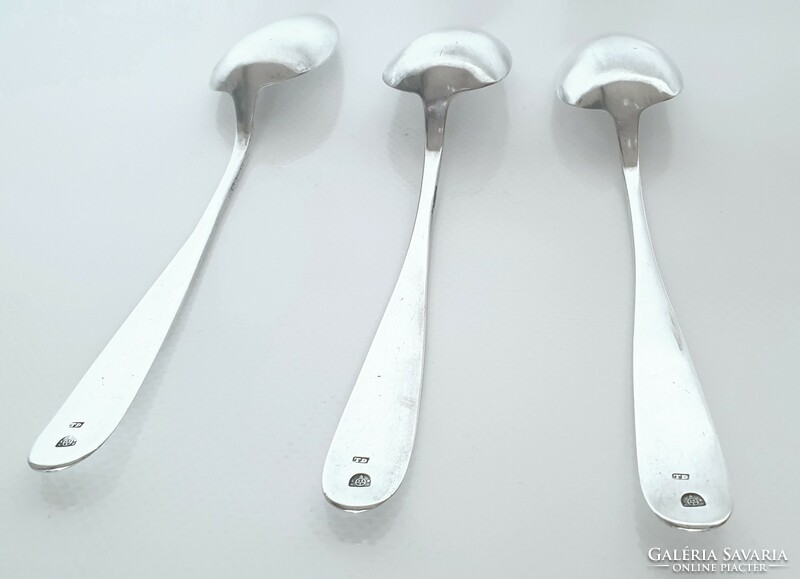 Silver (13 lat) Viennese silver spoons (153 g)