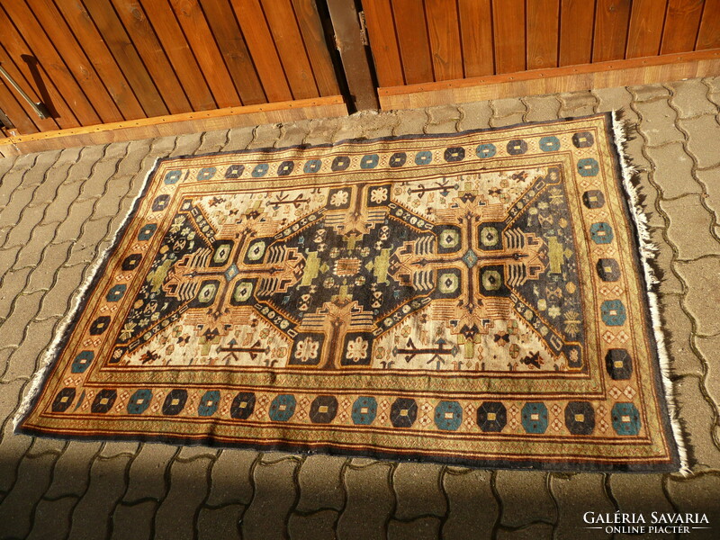 Rarity! Very fine, dense hand-knotted (1,000,000 Cs/m2) shirvan antique carpet, approx. 1930-40