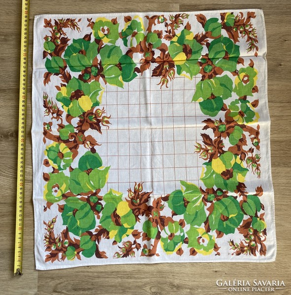Tablecloth with a printed pattern