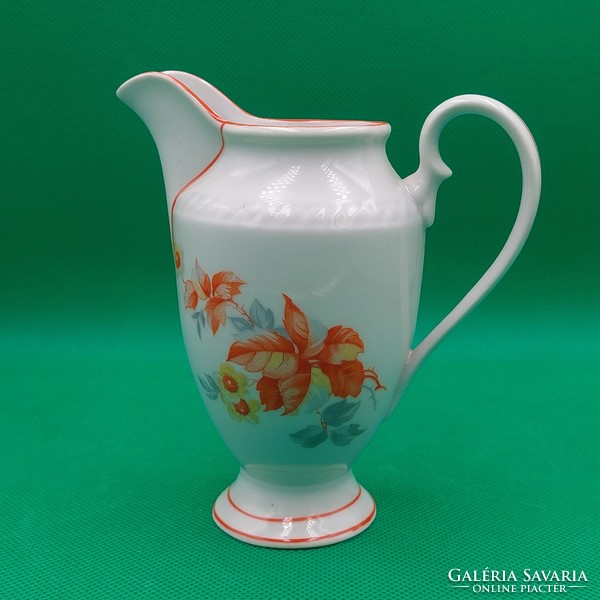 A rare collector's Zsolnay iris porcelain pourer from Cluj