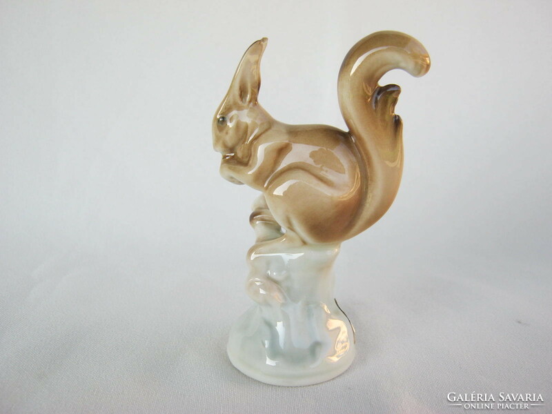 Royal dux porcelain squirrel