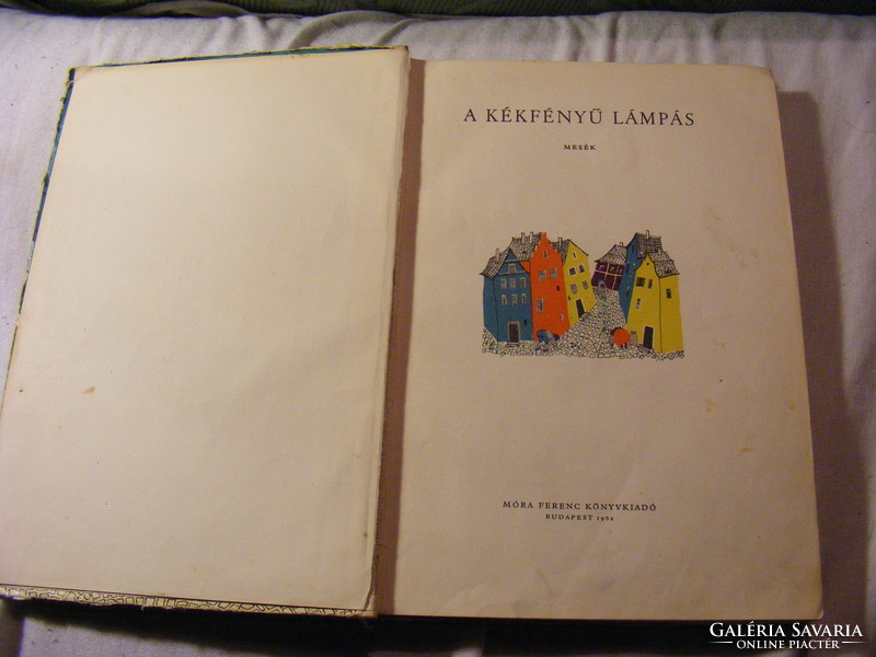 A kékfényű lámpás  mesekönyv 1962-es kiadás