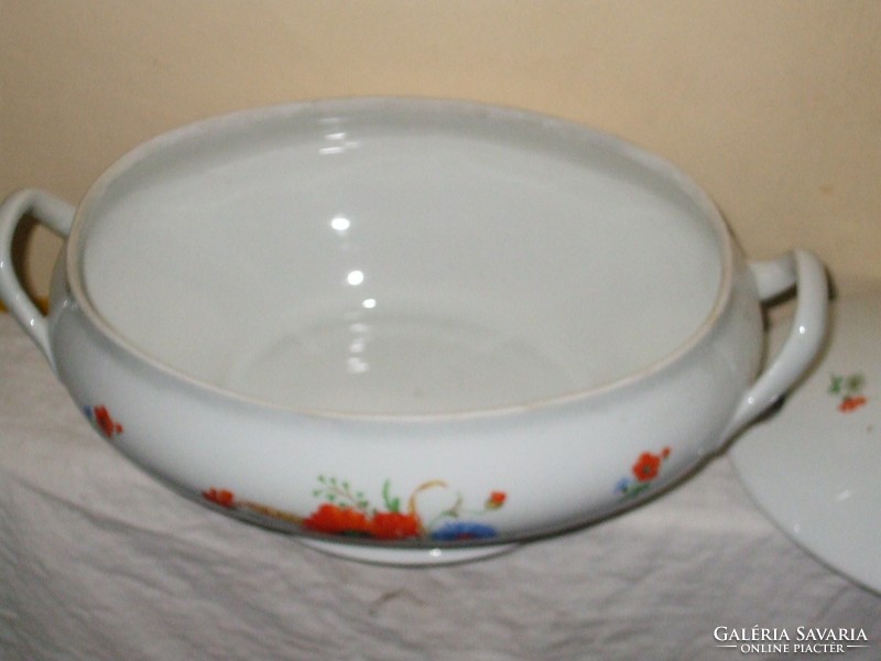 Bowl of Zsolnay poppy soup