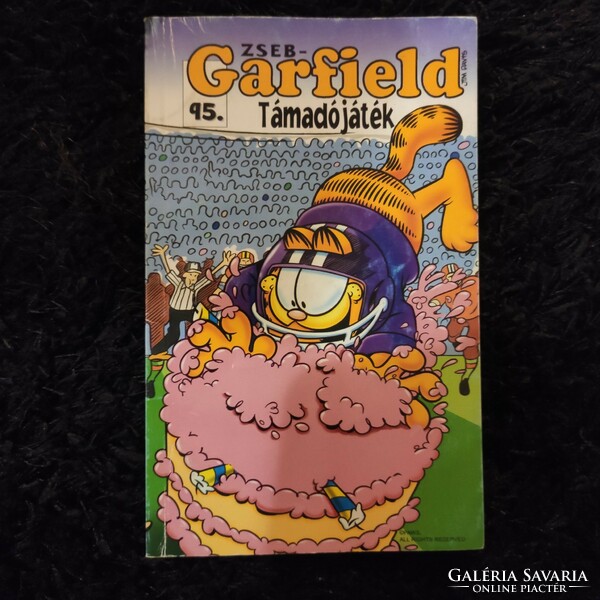 Garfield képregény 45. Támadó játék