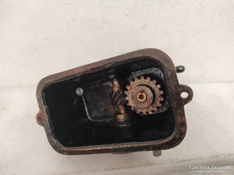 Antik optikus szemész szerszám szemészet szemüveg lencse csiszoló gép 712 6533