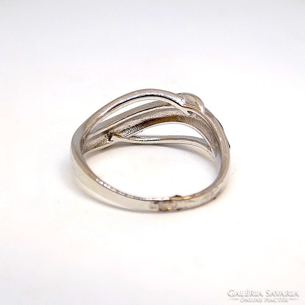 Gyöngyházas ezüst gyűrű (ZAL-Ag108528)