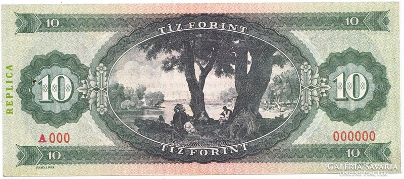 Magyarország 10 forint   REPLIKA 1949
