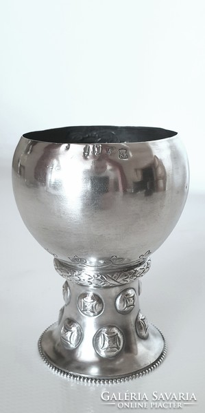 Antik ezüst pohár 1860-1890