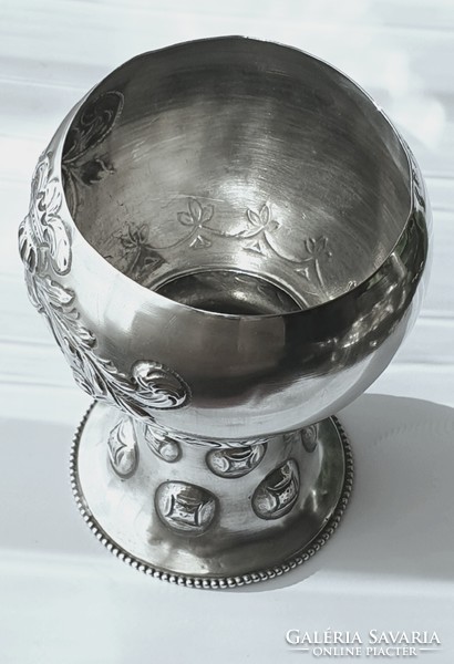 Antique silver cup 1860-1890