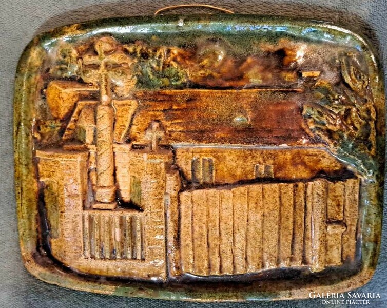 Kerámia falikép Szentendre