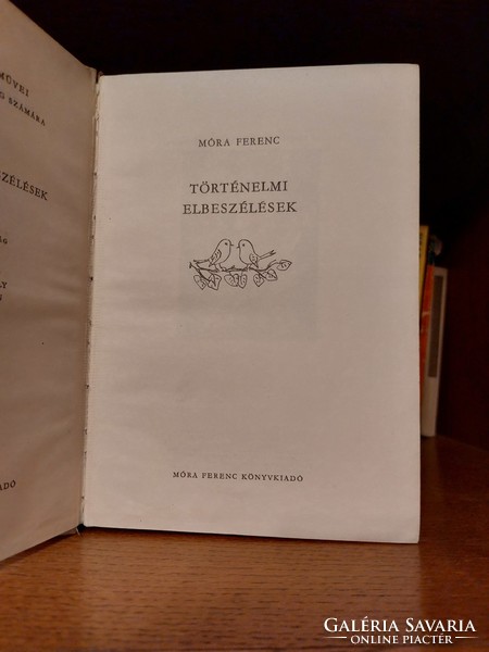 Ferenc Móra, sons of a prisoner / Díóbél királyfi, historical narratives (1959) youth novel, book