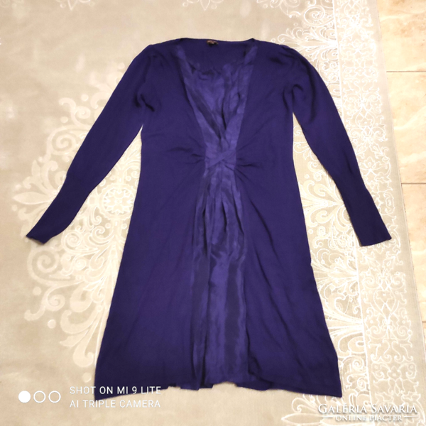 Phase eight dark purple dress 40-44 viscose - silk