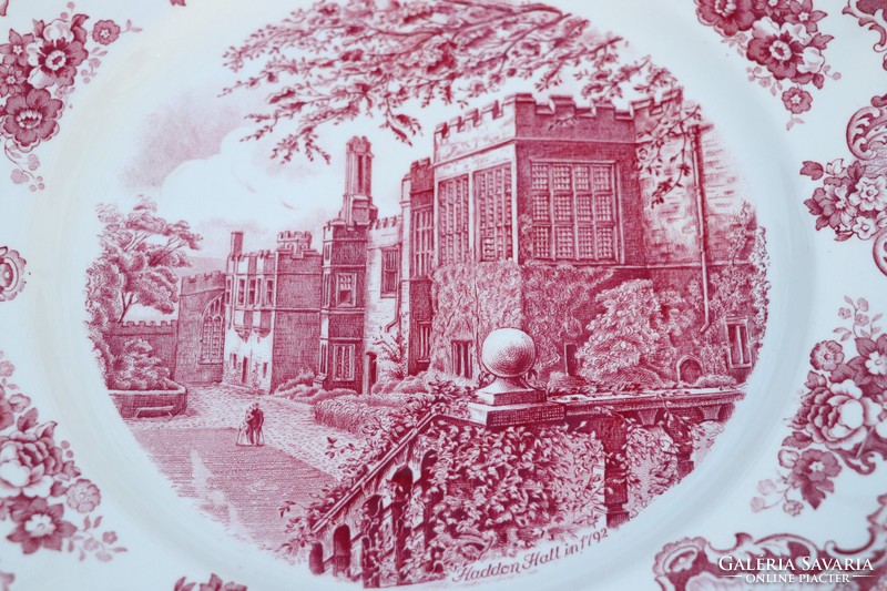 English johnson bros fried and cake plate