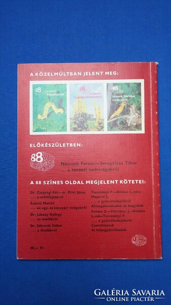 Czáka Sarolta - Rácz István: Az örökzöldekről és a fenyőkről, 1983.