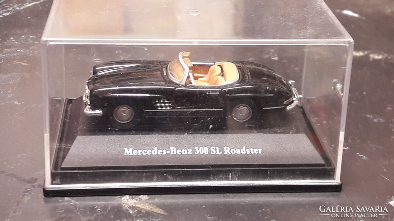 Mercedes-benz 300 sl roadster, retro toy, veteran model, old timer