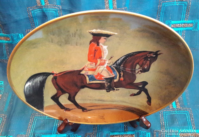 Military porcelain decorative plate, wall plate 1 (m3351)