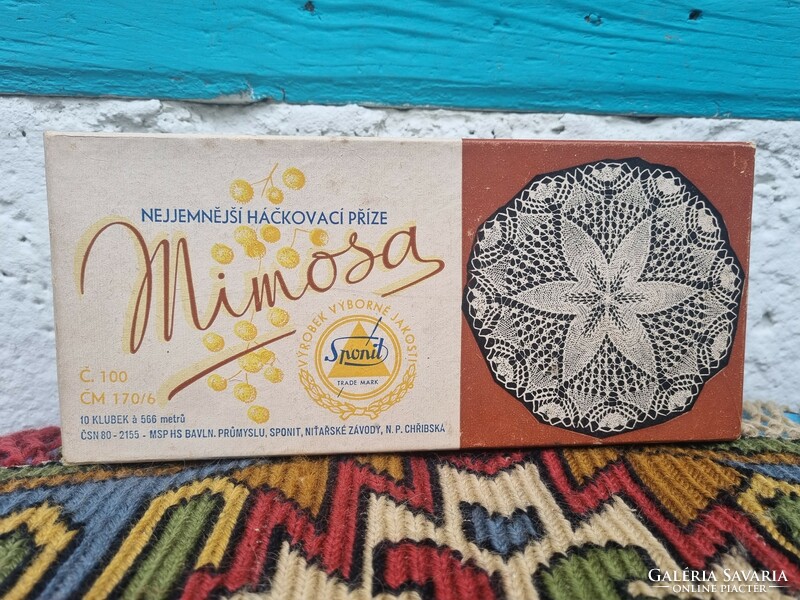 Mimosa hímzőfonal 10db