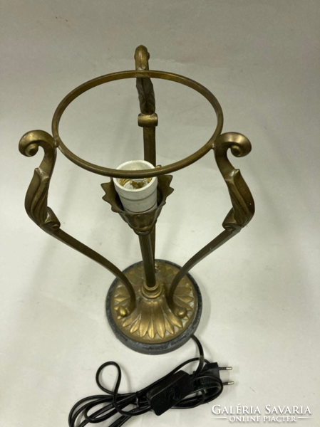 A real, large Art Nouveau table lamp