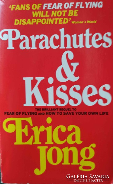 Erotikus -angol nyelvű könyv-Erica Jong, Parachutes & Kisses, 1986, 463 p.