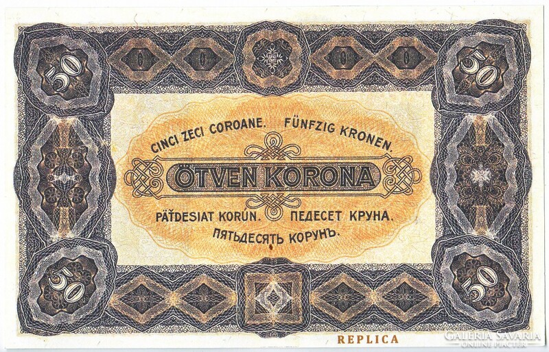 Magyarország 50 korona REPLIKA 1920