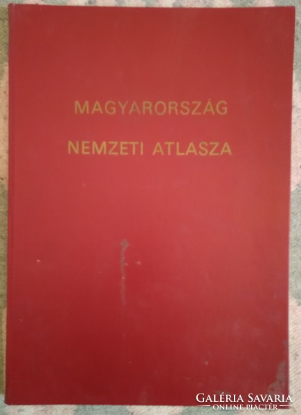 1967. - Magyarország Nemzeti Atlasza - Kartográfiai Vállalat - 114 oldal - 29 x 42 cm. - Zugló