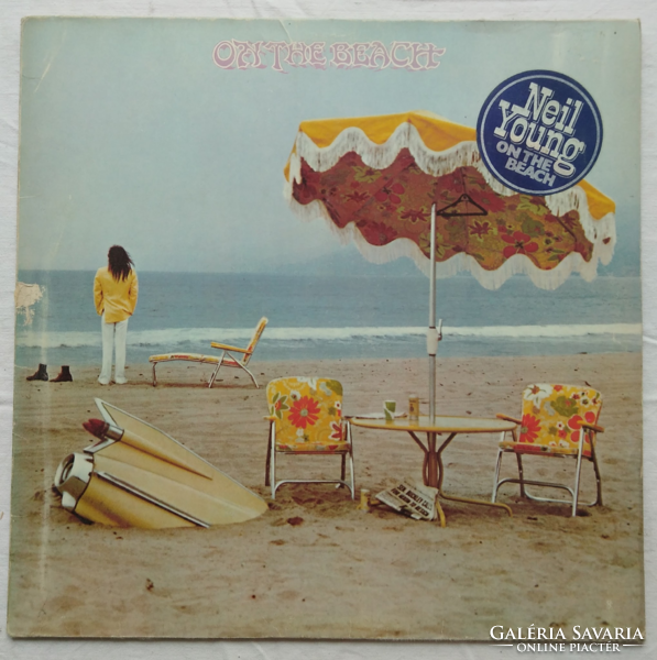 Neil Young On The Beach LP - 1974 - Német - Zugló