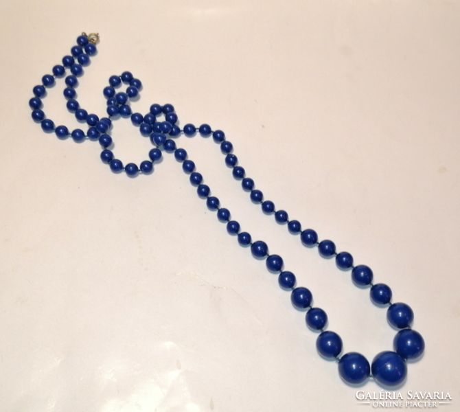 Kék retro nyaklánc (759)