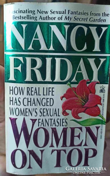 Erotikus -angol nyelvű könyv. Nancy Friday, Women on Top, New York, 1993, 559 p.