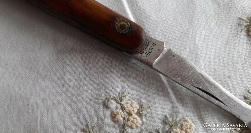 Old wooden eye knife - imrik -