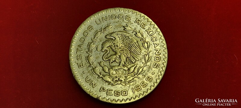 1959es ezüst 1 peso