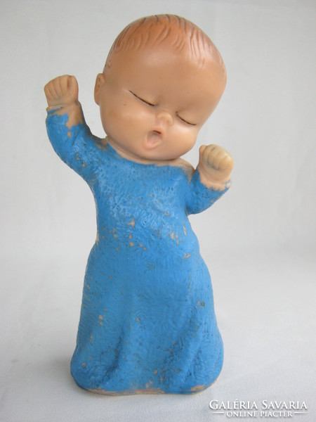 Retro toy rubber figurine doll