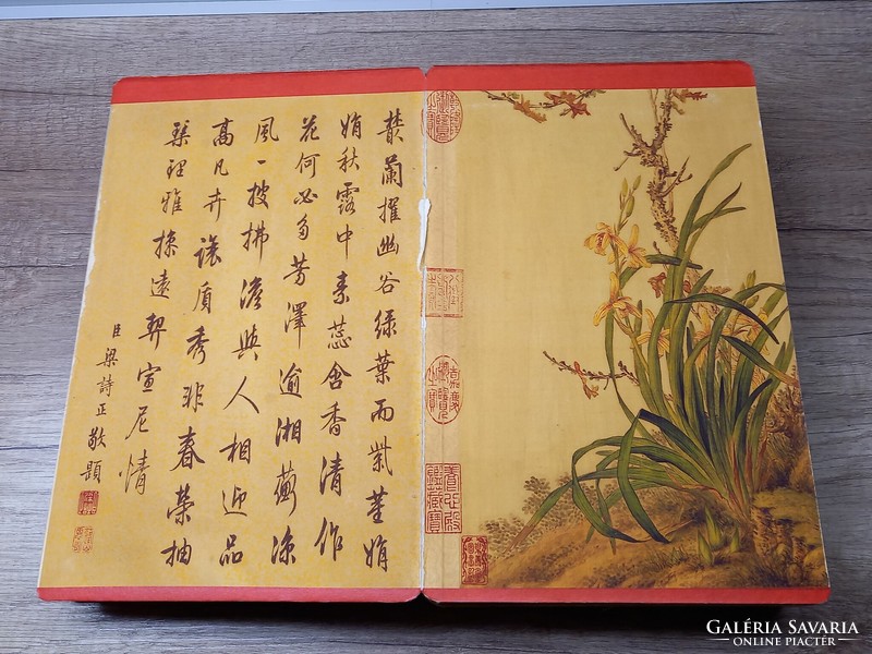 Kínai Lang Sining botany book(art reprint)