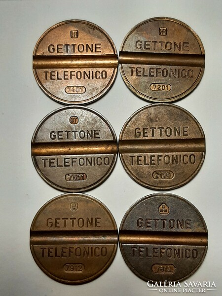 Italian phone chips with different serial numbers