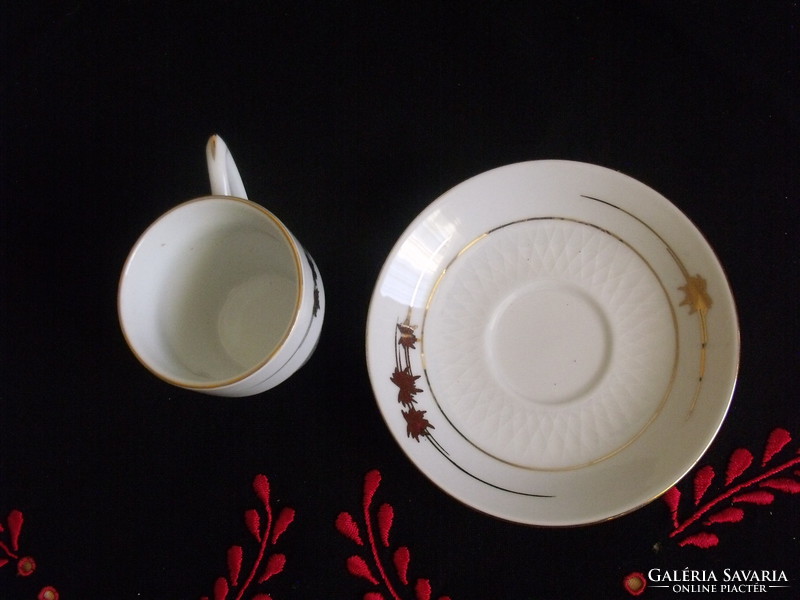 Chinese coffee cup set in original box - unused!
