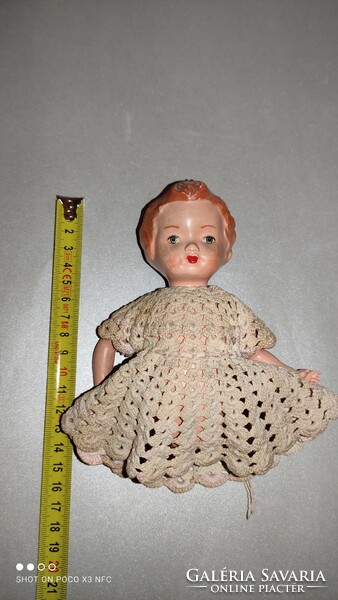Antique horlave marked celluloid doll feet are missing