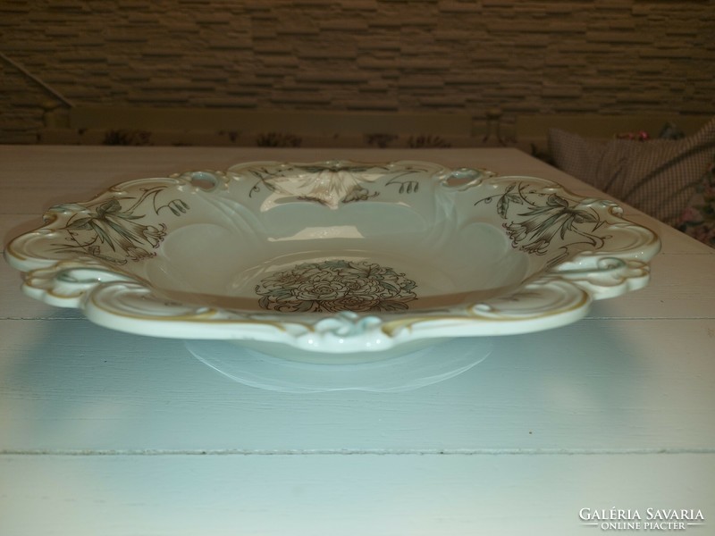 German Weimar porcelain serving bowl