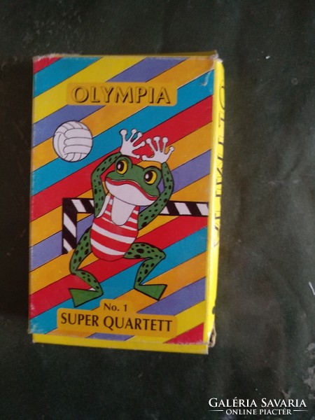 Olympia , super quartett, kártya játék, Alkudható