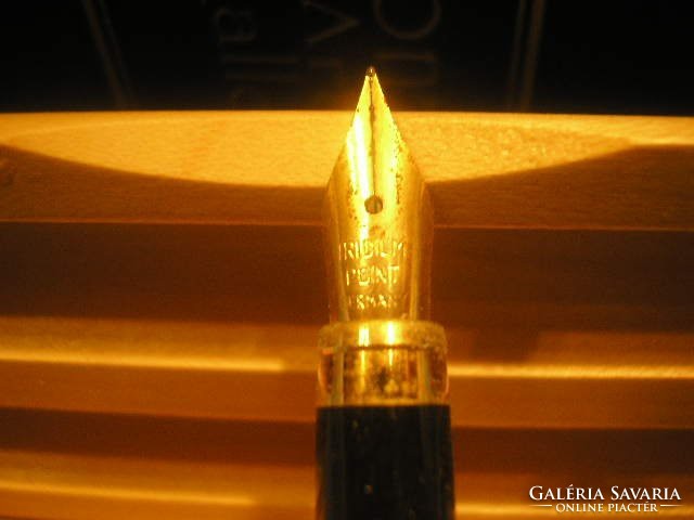 N16 Töltőtoll ,és tekerős iridium point hegyű golyóstollal egységes szín lakkozott tolltartó Germany