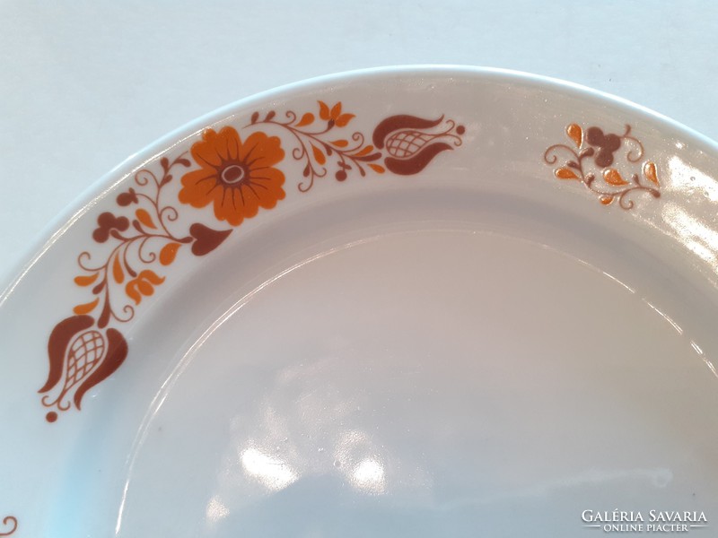 Old lowland porcelain floral small plate 1 pc