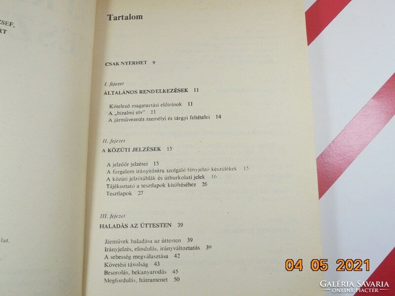 Új KRESZ-Teszt - 1984-es kiadás