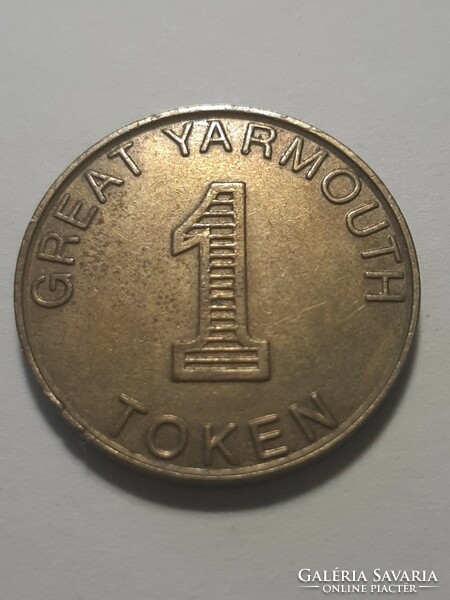 Rare! English 1 token chip