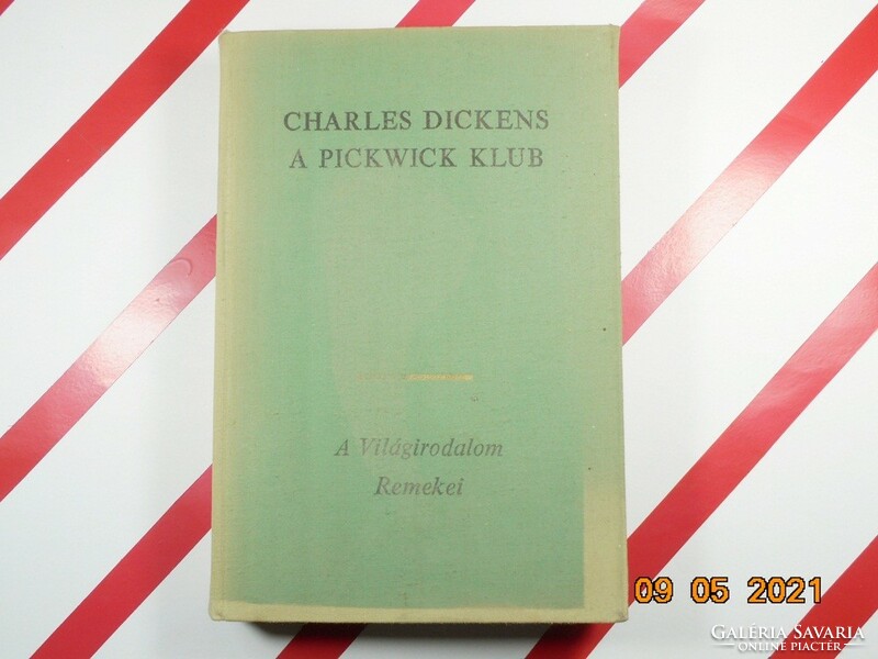 Charles dickens: the pickwick club i.
