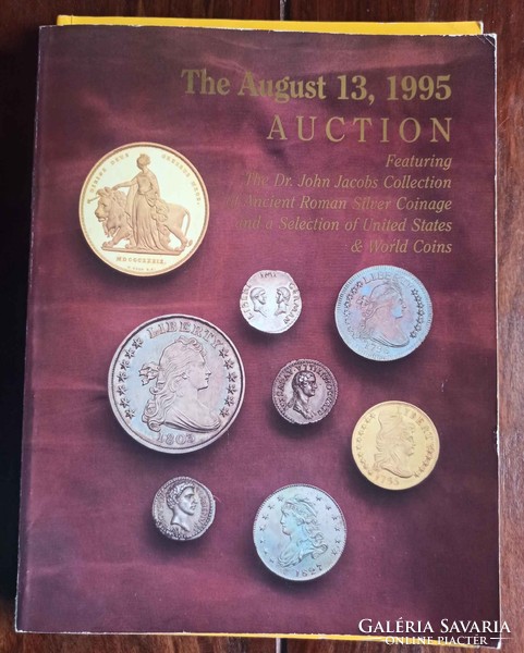 Numismatic auction catalog, dr john jacobs collection usa