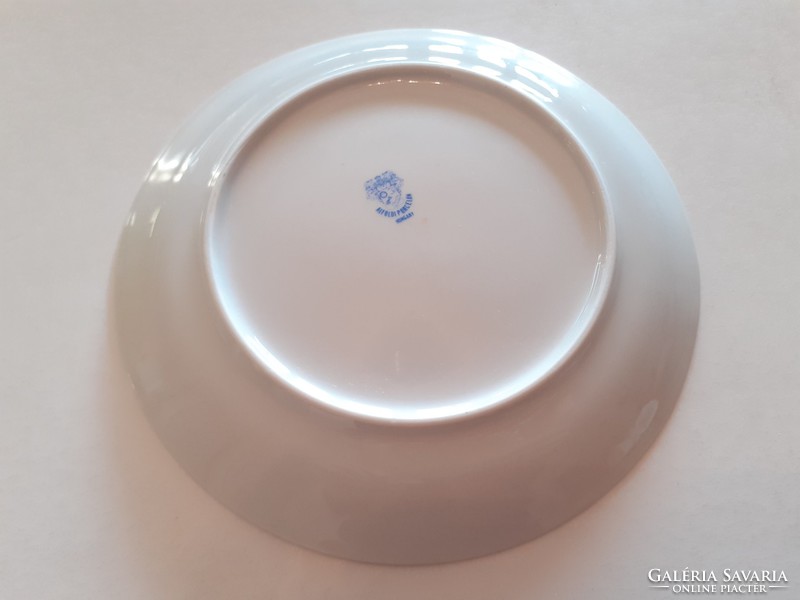Régi Alföldi porcelán virágos kis tányér 1 db