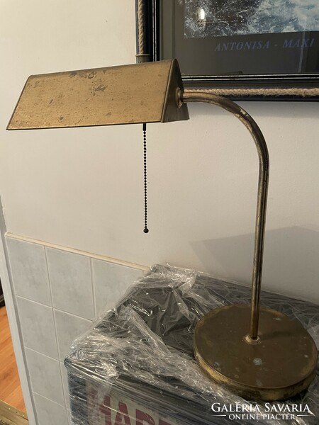 1950 Es copper table lamp art deco