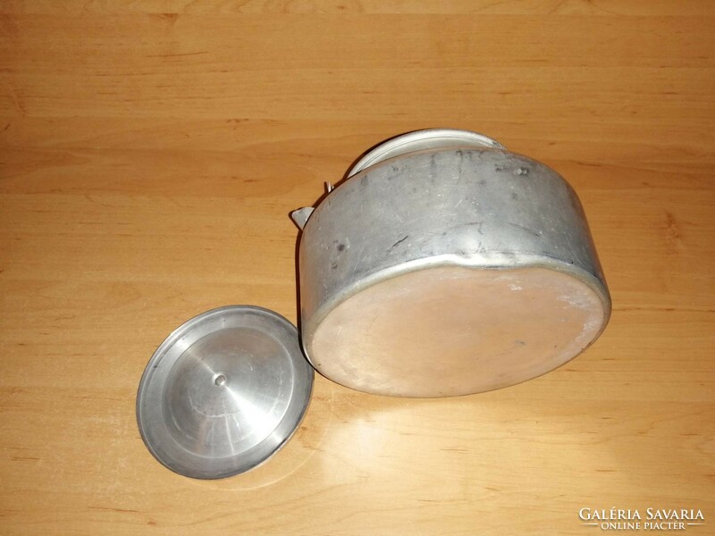 Vintage alumínium teáskanna teafőző, vízmelegítő kanna (12/d)