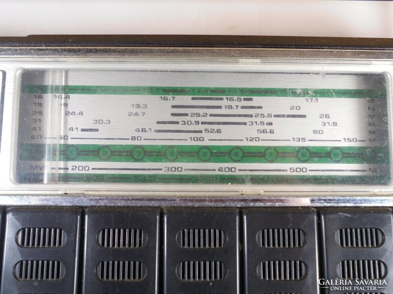 Retro - Spidola 242 régi táskarádió rádió - USSR Szovjet Orosz gyártmány kb. 1970-es évek