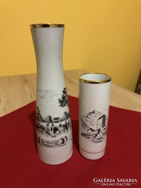 Bavaria porcelain vases
